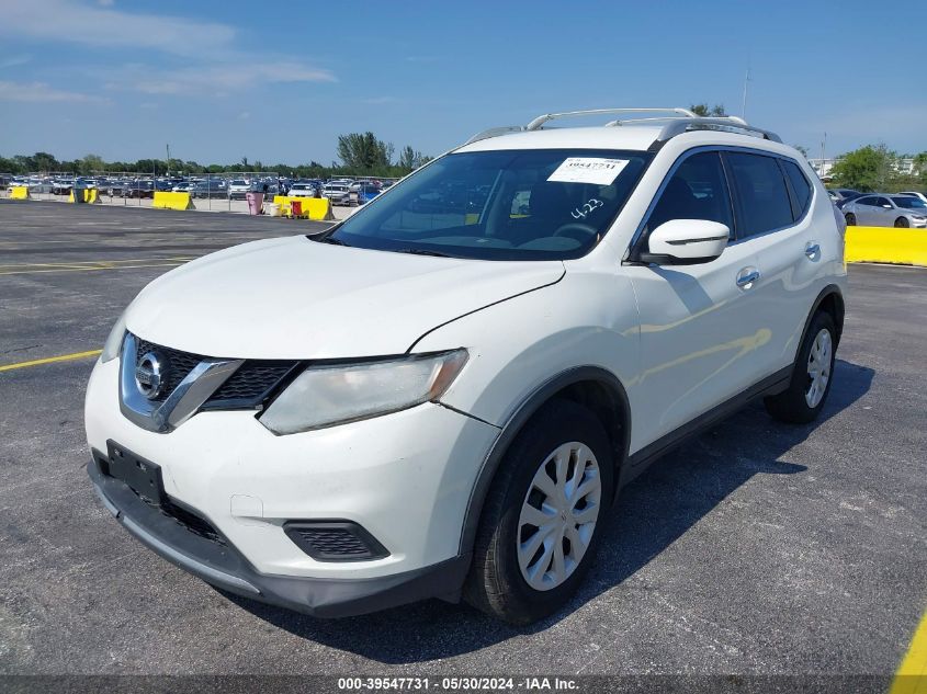 2016 Nissan Rogue S VIN: 5N1AT2MV1GC918387 Lot: 39547731