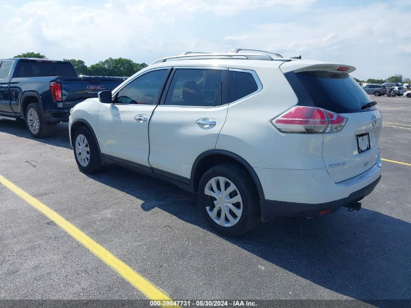 2016 Nissan Rogue S VIN: 5N1AT2MV1GC918387 Lot: 39547731