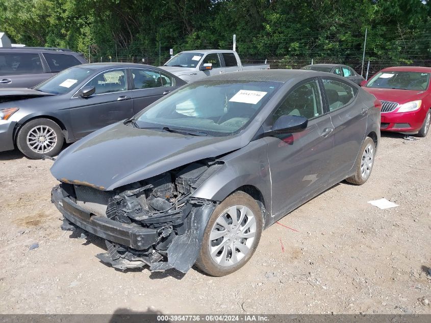 2013 Hyundai Elantra Gls VIN: 5NPDH4AE7DH152491 Lot: 39547736