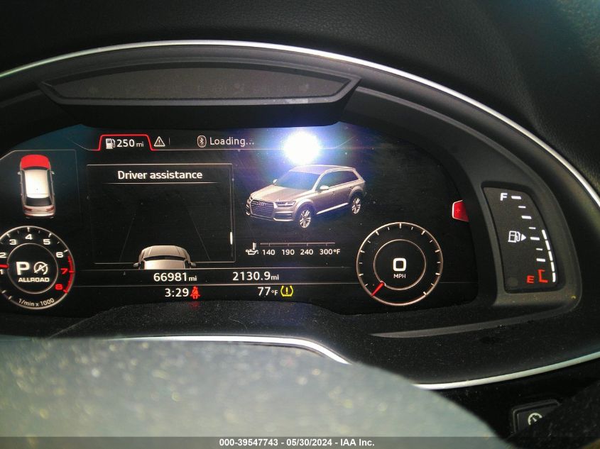 2018 AUDI Q7 3.0T PREMIUM - WA1VAAF74JD040504