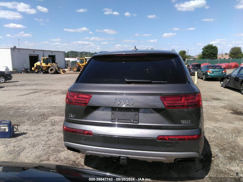 2018 AUDI Q7 3.0T PREMIUM - WA1VAAF74JD040504