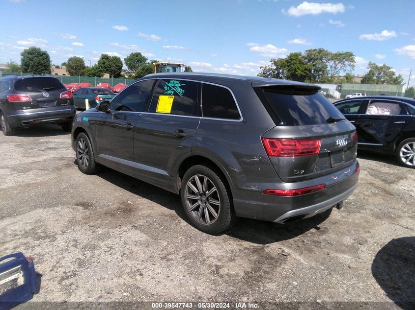 2018 AUDI Q7 3.0T PREMIUM - WA1VAAF74JD040504
