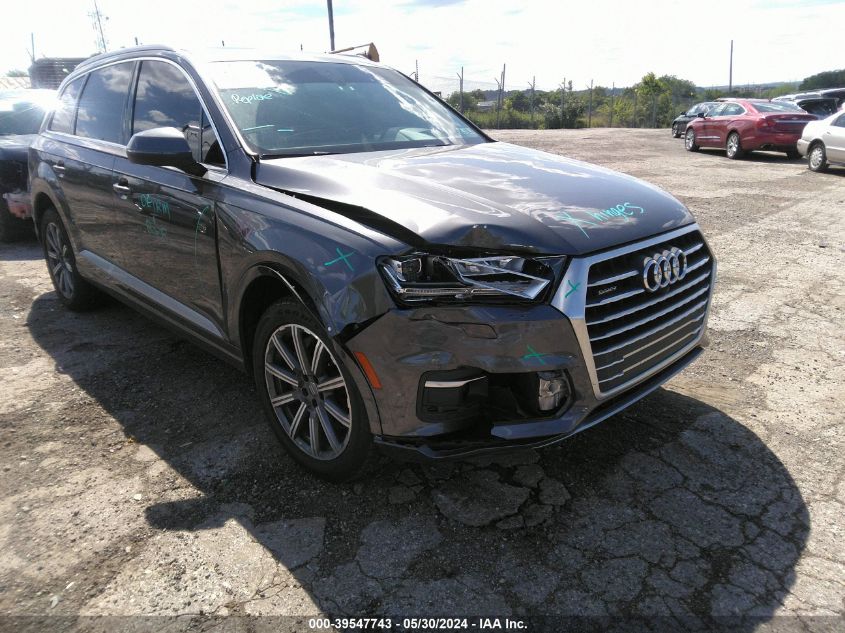 2018 Audi Q7 3.0T Premium VIN: WA1VAAF74JD040504 Lot: 39547743