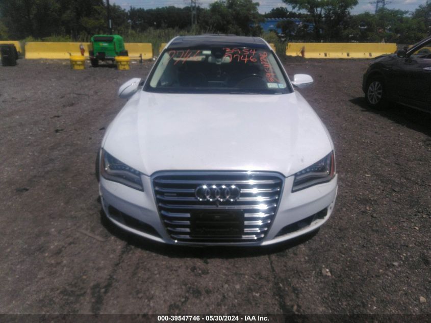 2014 Audi A8 L 4.0T VIN: WAUR2AFDXEN004694 Lot: 39547746