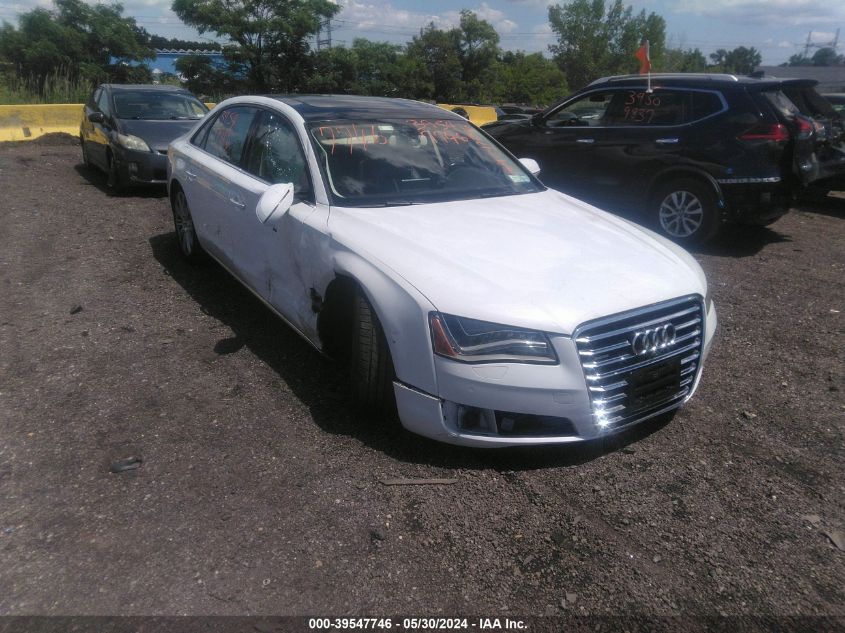 2014 Audi A8 L 4.0T VIN: WAUR2AFDXEN004694 Lot: 39547746