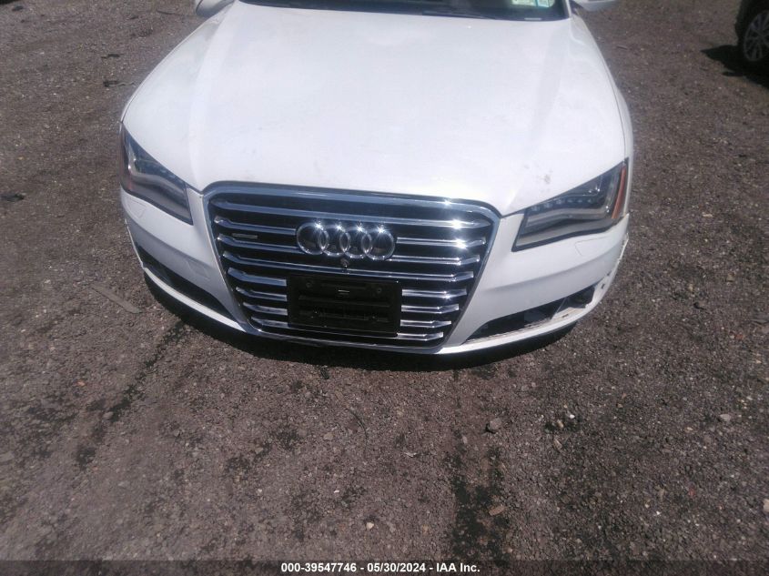 2014 Audi A8 L 4.0T VIN: WAUR2AFDXEN004694 Lot: 39547746