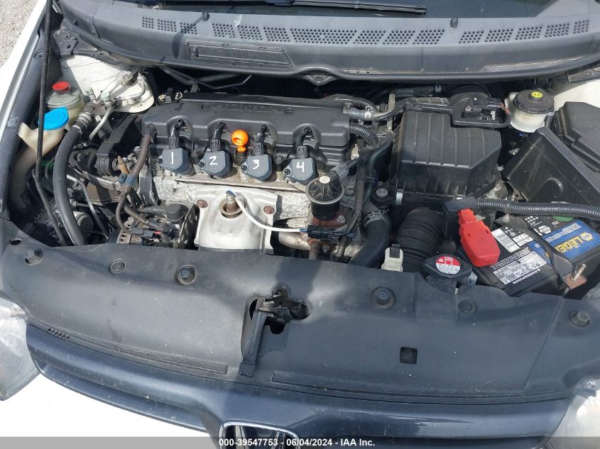 2008 Honda Civic Ex-L VIN: 2HGFG129X8H503485 Lot: 39547753