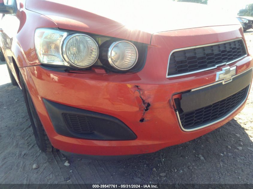 2013 Chevrolet Sonic Ls Auto VIN: 1G1JA6SG7D4112123 Lot: 39547761