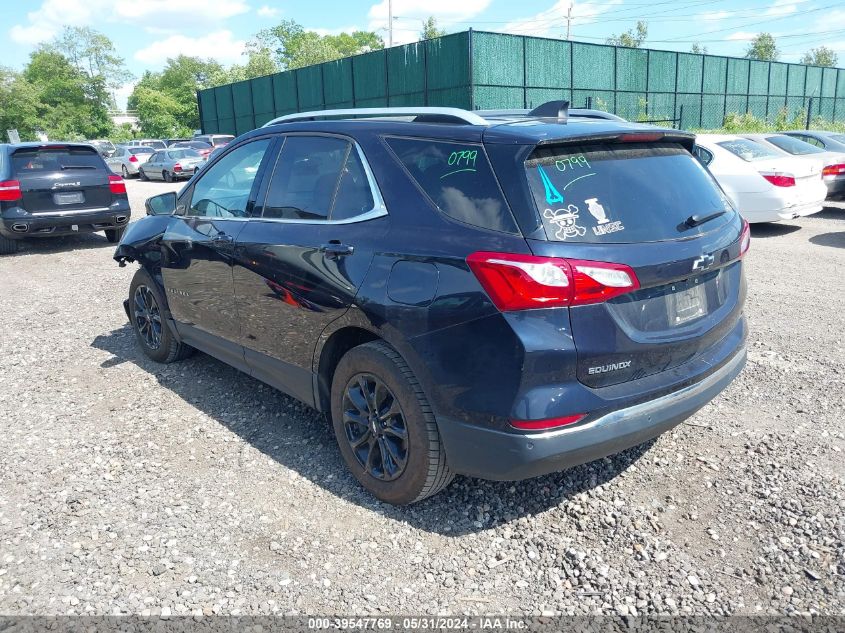 2020 Chevrolet Equinox Fwd Lt 1.5L Turbo VIN: 3GNAXKEV0LS571606 Lot: 39547769