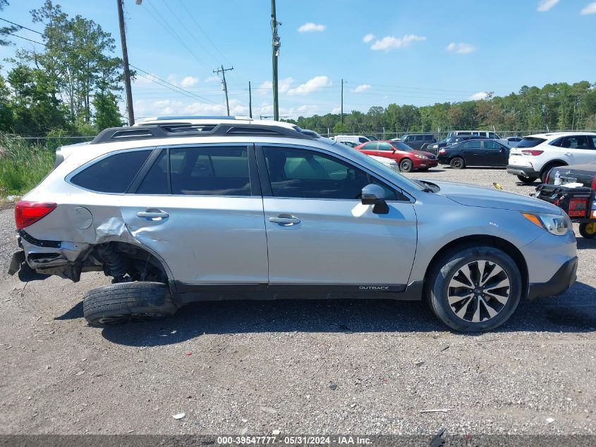 2017 Subaru Outback 2.5I Limited VIN: 4S4BSANC5H3227797 Lot: 39547777