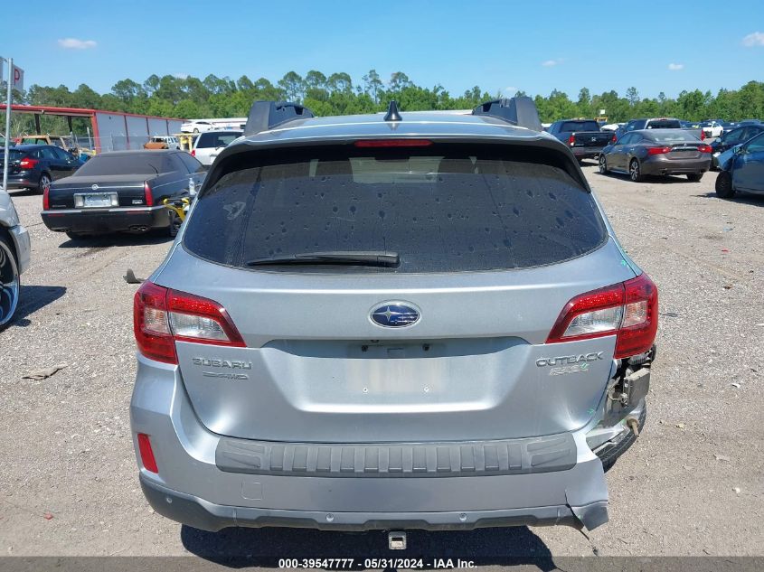 2017 Subaru Outback 2.5I Limited VIN: 4S4BSANC5H3227797 Lot: 39547777