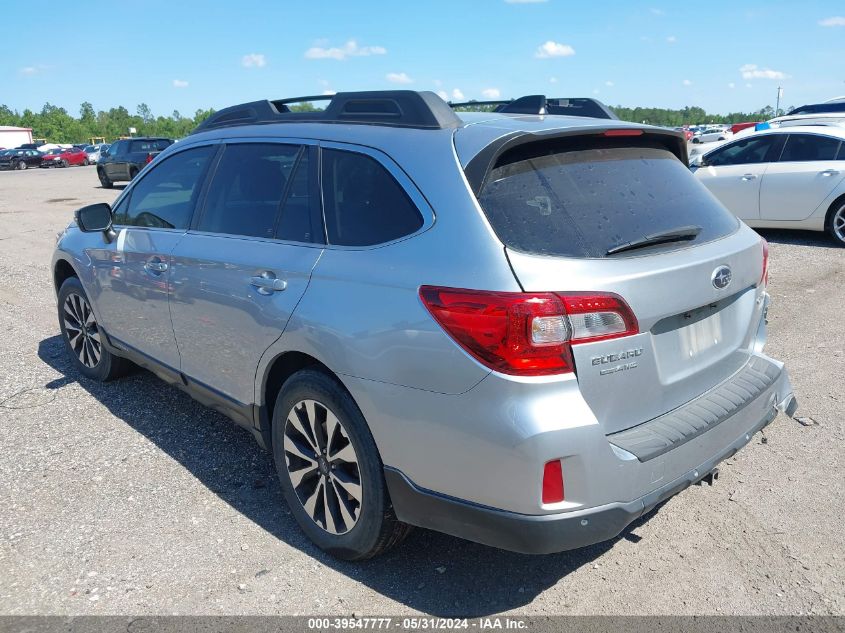 2017 Subaru Outback 2.5I Limited VIN: 4S4BSANC5H3227797 Lot: 39547777