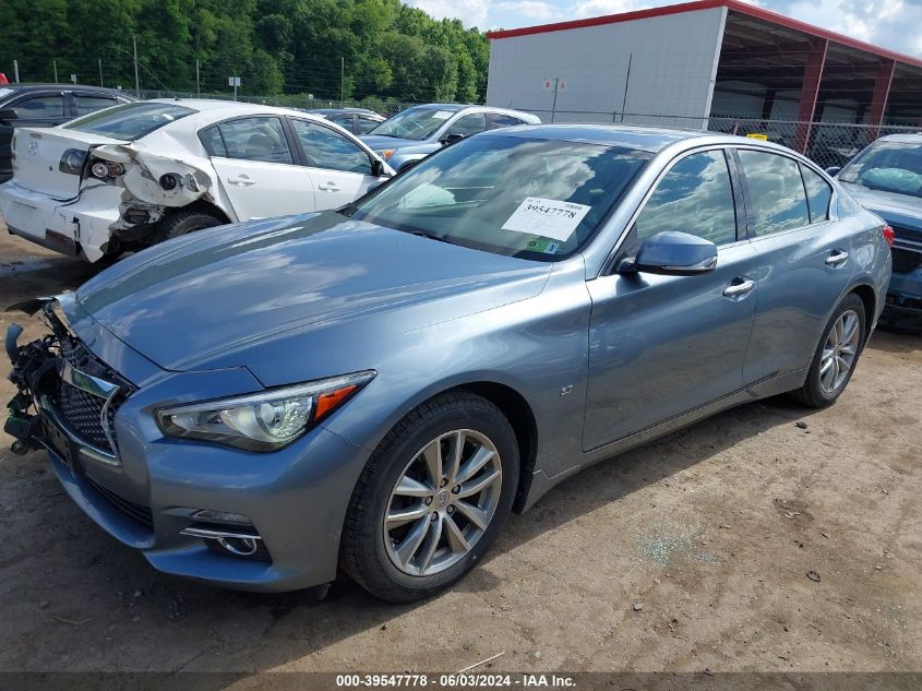 2015 Infiniti Q50 Premium VIN: JN1BV7AR4FM398298 Lot: 39547778