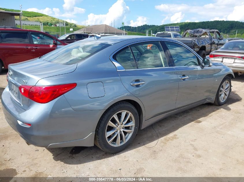 2015 Infiniti Q50 Premium VIN: JN1BV7AR4FM398298 Lot: 39547778