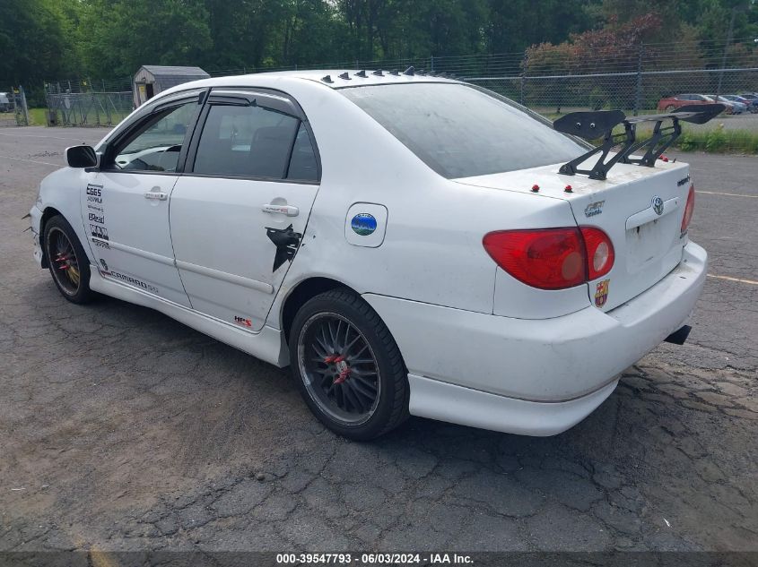 2008 Toyota Corolla S VIN: 2T1BR32E58C886598 Lot: 39547793