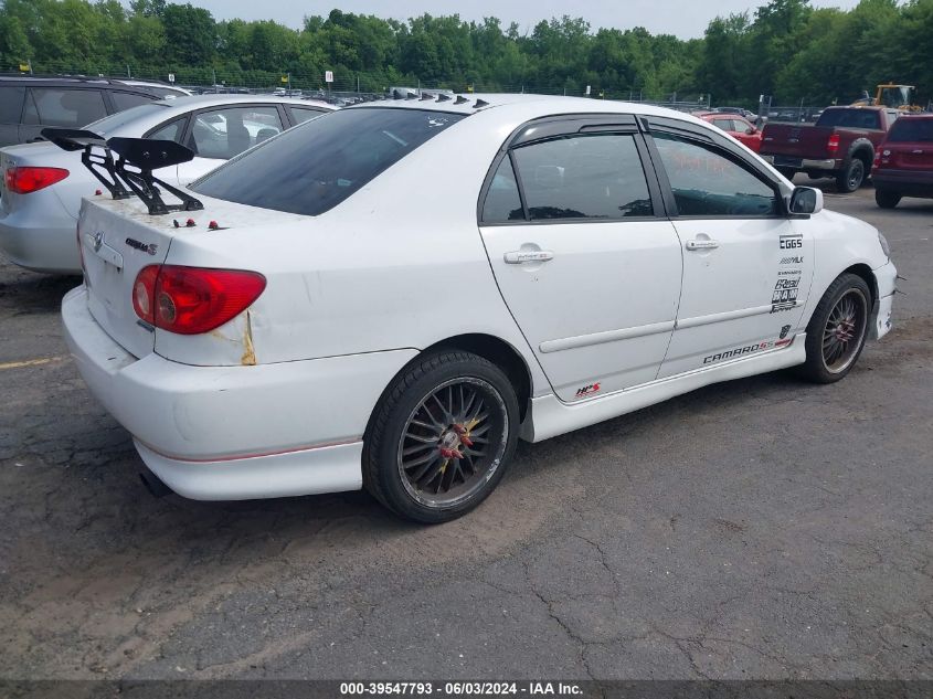 2008 Toyota Corolla S VIN: 2T1BR32E58C886598 Lot: 39547793