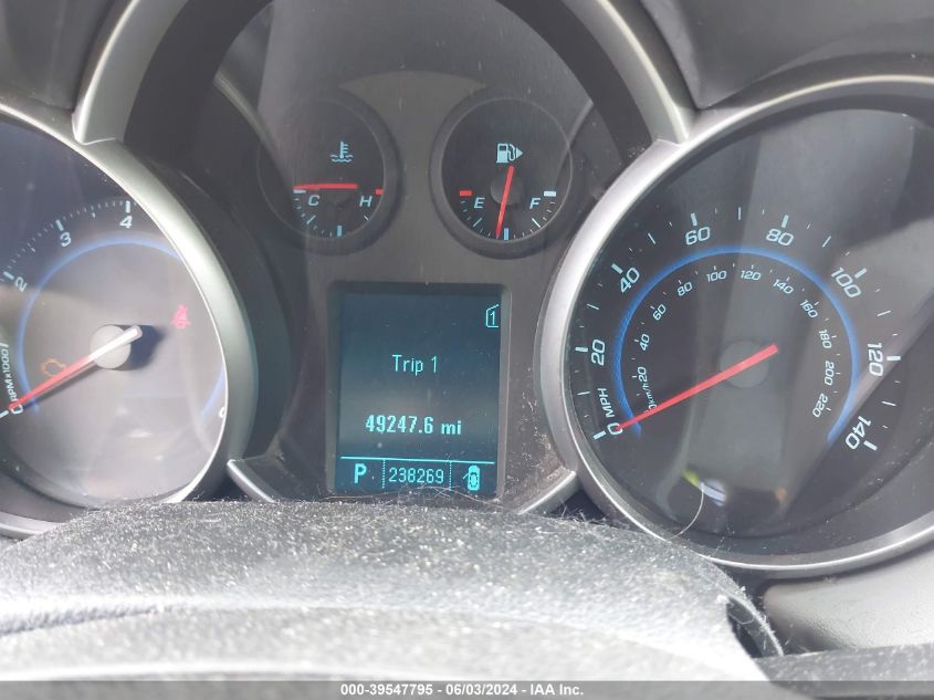 2011 Chevrolet Cruze Ls VIN: 1G1PC5SH5B7216578 Lot: 39547795