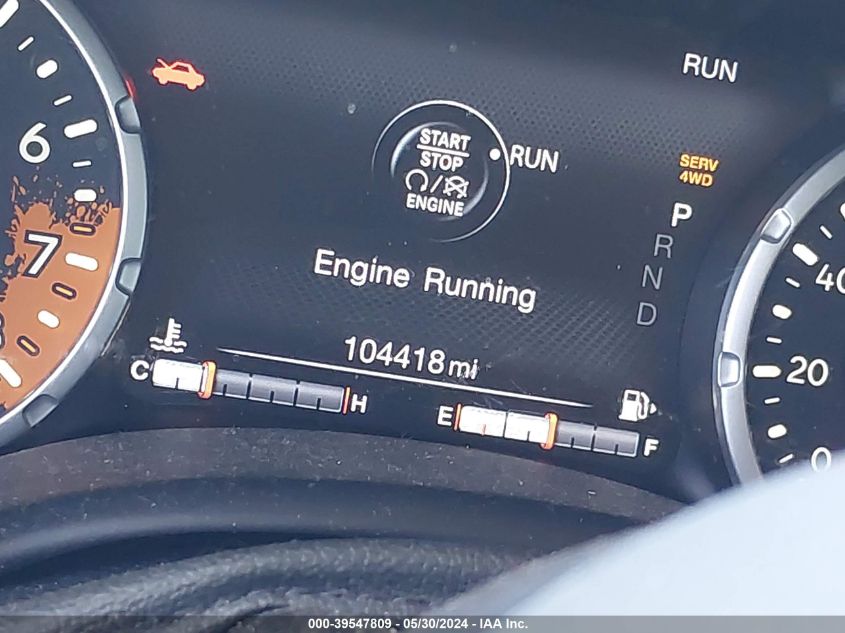 2017 Jeep Renegade Trailhawk 4X4 VIN: ZACCJBCB1HPG40923 Lot: 39547809