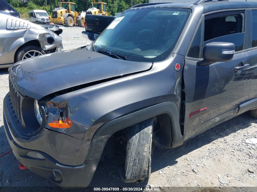 2017 Jeep Renegade Trailhawk 4X4 VIN: ZACCJBCB1HPG40923 Lot: 39547809