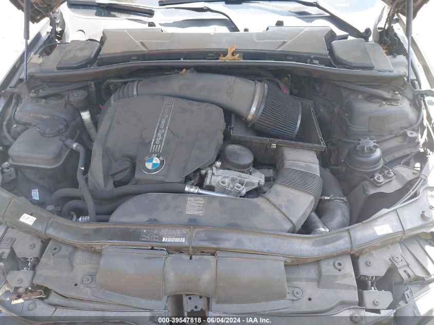 2012 BMW 335I VIN: WBADX7C51CE744322 Lot: 39547818