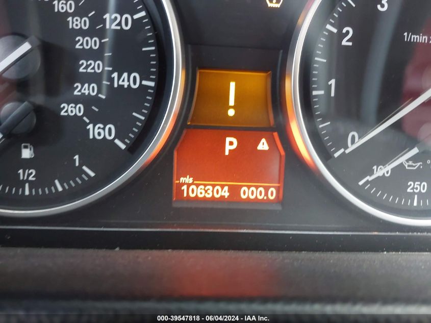 2012 BMW 335I VIN: WBADX7C51CE744322 Lot: 39547818