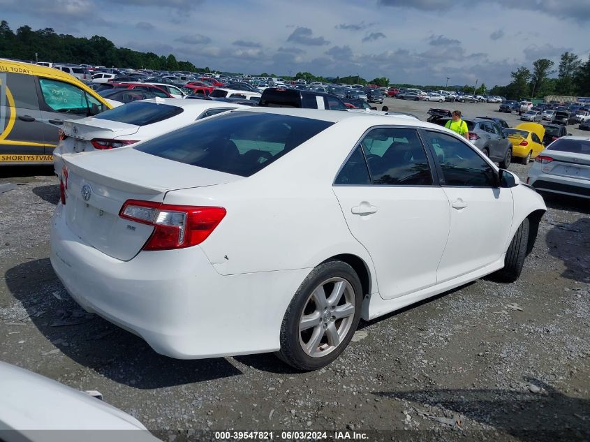 2012 Toyota Camry Se VIN: 4T1BF1FK7CU563173 Lot: 39547821