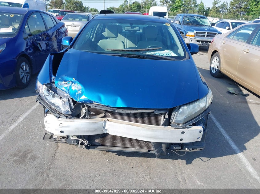 2013 Honda Civic Ex VIN: 19XFB2F84DE066643 Lot: 39547829