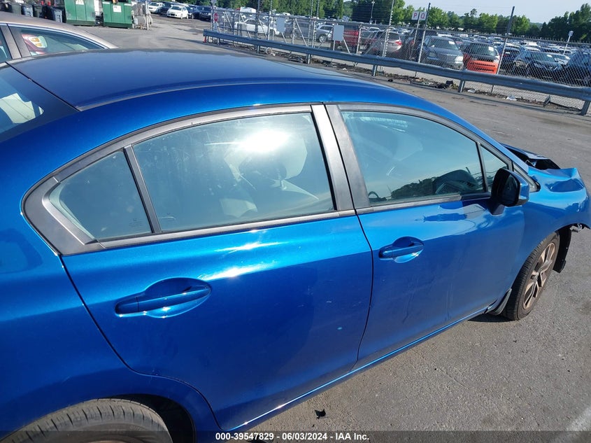 2013 Honda Civic Ex VIN: 19XFB2F84DE066643 Lot: 39547829