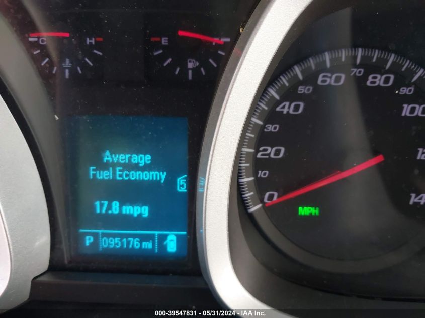 2012 Chevrolet Equinox 1Lt VIN: 2GNFLEE58C6157667 Lot: 39547831