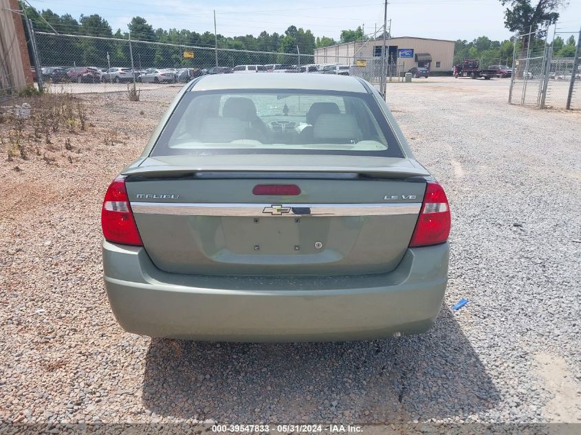 2005 Chevrolet Malibu Ls VIN: 1G1ZT54865F212071 Lot: 39547833