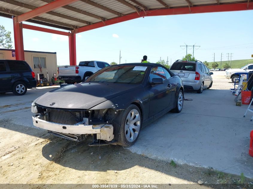 2007 BMW 650I VIN: WBAEK13597CN81808 Lot: 39547839