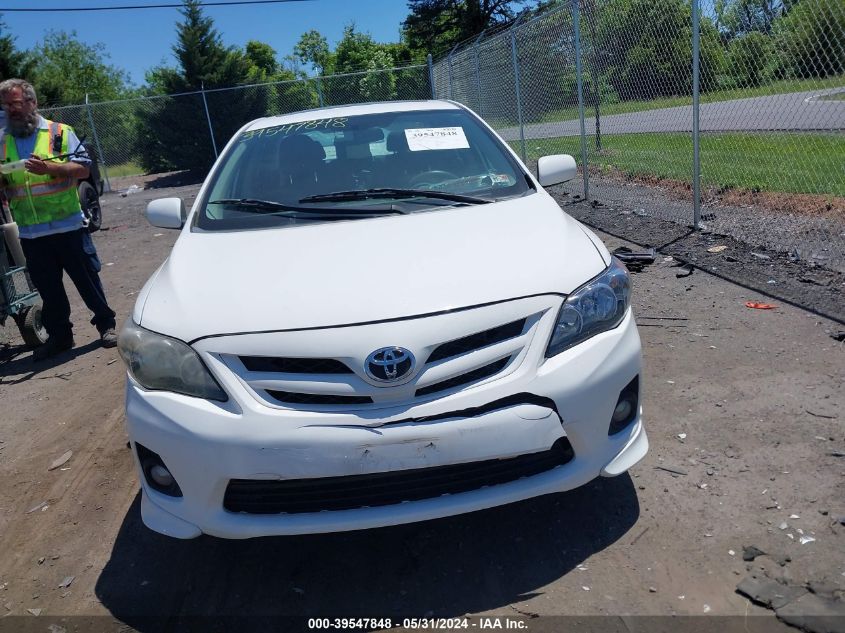 2011 Toyota Corolla S VIN: 2T1BU4EE6BC729010 Lot: 39547848