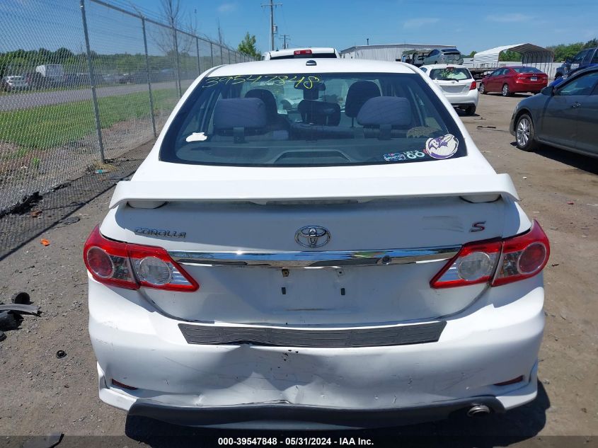 2011 Toyota Corolla S VIN: 2T1BU4EE6BC729010 Lot: 39547848