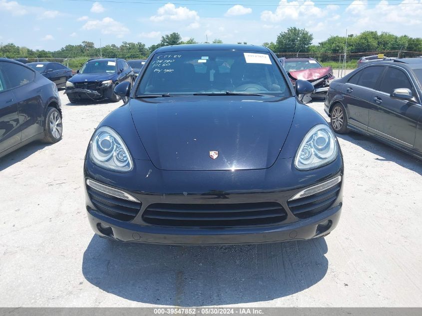 2012 Porsche Cayenne S VIN: WP1AB2A23CLA42707 Lot: 39547852