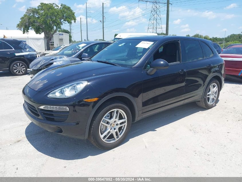 2012 Porsche Cayenne S VIN: WP1AB2A23CLA42707 Lot: 39547852