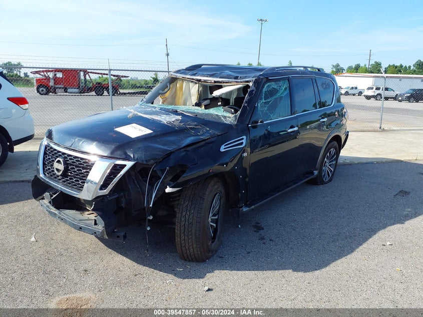 2017 Nissan Armada Sl VIN: JN8AY2ND7H9005888 Lot: 39547857