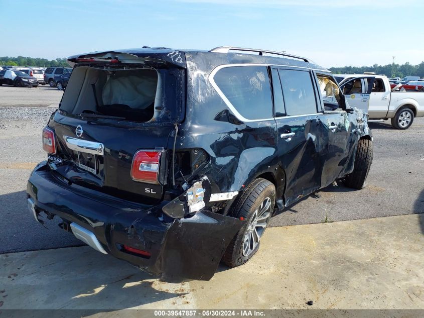 2017 Nissan Armada Sl VIN: JN8AY2ND7H9005888 Lot: 39547857