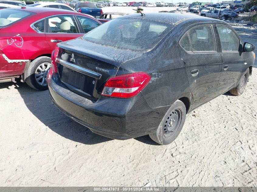 2017 Mitsubishi Mirage G4 Es VIN: ML32F3FJ2HH003426 Lot: 39547873