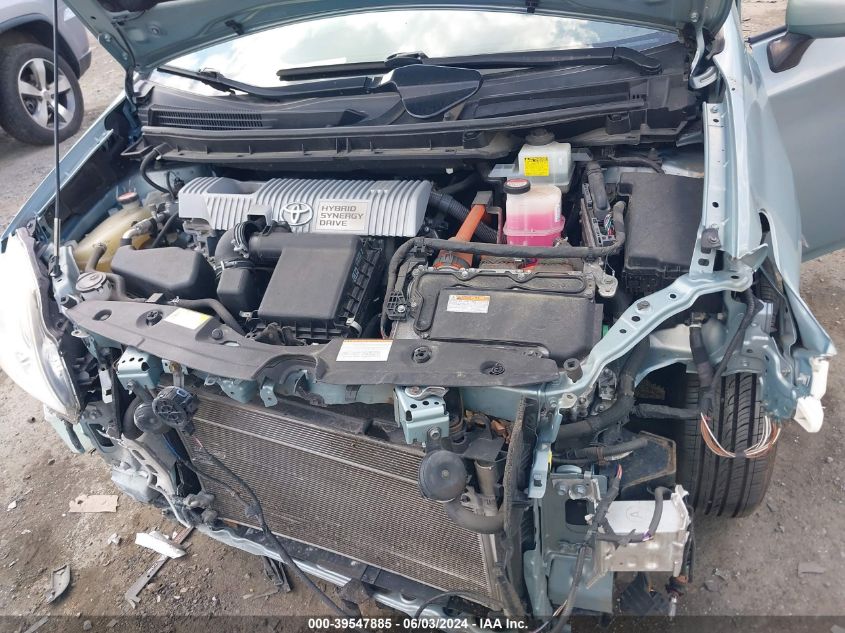 2015 Toyota Prius Four VIN: JTDKN3DUXF1904773 Lot: 39547885