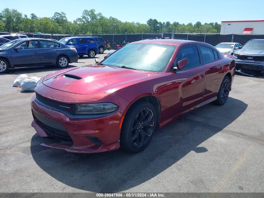 2019 Dodge Charger Gt Rwd VIN: 2C3CDXHG5KH567335 Lot: 39547886