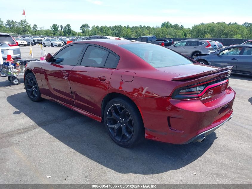 2019 Dodge Charger Gt Rwd VIN: 2C3CDXHG5KH567335 Lot: 39547886