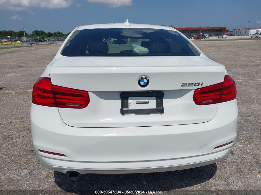 2018 BMW 320I VIN: WBA8E1G52JNU91829 Lot: 39547894