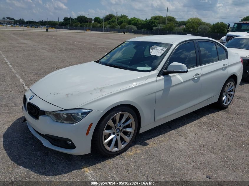 2018 BMW 320I VIN: WBA8E1G52JNU91829