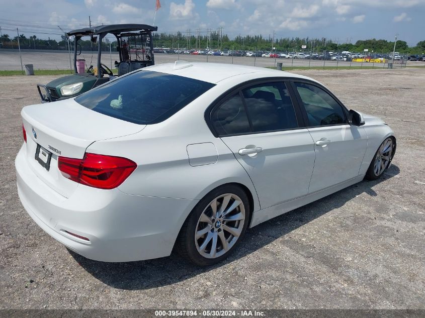 2018 BMW 320I VIN: WBA8E1G52JNU91829