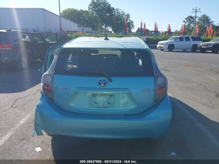 2012 Toyota Prius C Three VIN: JTDKDTB30C1008152 Lot: 39547908