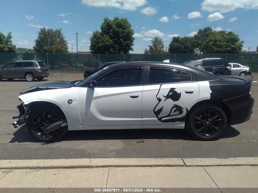 2022 Dodge Charger Sxt Awd VIN: 2C3CDXJG1NH111475 Lot: 39547911
