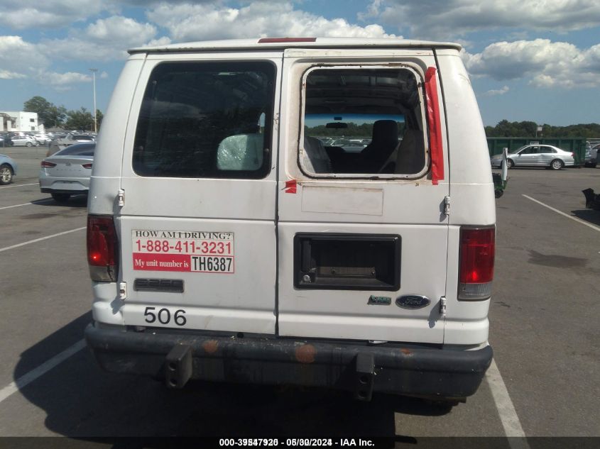 2010 Ford E-250 Commercial/Recreational VIN: 1FTNE2EW7ADA28243 Lot: 39547920