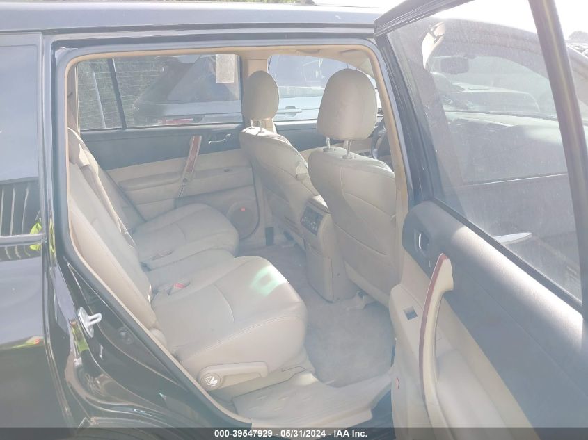 2009 Toyota Highlander Limited VIN: JTEDS42A592074293 Lot: 39547929