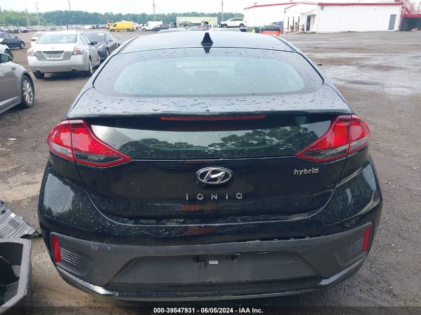 2021 Hyundai Ioniq Hybrid Se VIN: KMHC75LC0MU257374 Lot: 39547931