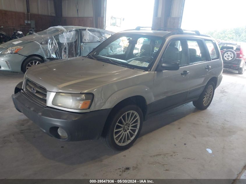 2005 Subaru Forester 2.5X VIN: JF1SG63625H737769 Lot: 39547936